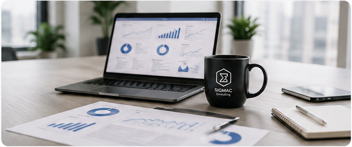 Análisis de indicadores, documentación y decisiones de gestión en SIGMAC Consulting